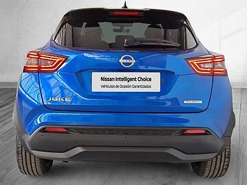 Nissan Juke Juke 5p 1.6 Hybrid 105 kW (143 CV) E6D-F Auto Tekna Magnetic Blue + Black