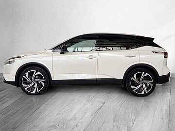 Nissan Qashqai 1.3 DIG-T MHEV 116KW TEKNA+ DCT 158 5P Lunar White + Midnight Black