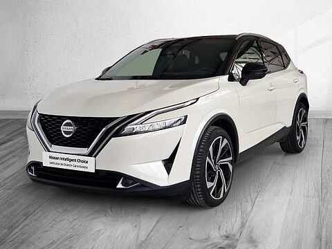 Nissan Qashqai 1.3 DIG-T MHEV 116KW TEKNA+ DCT 158 5P Lunar White + Midnight Black