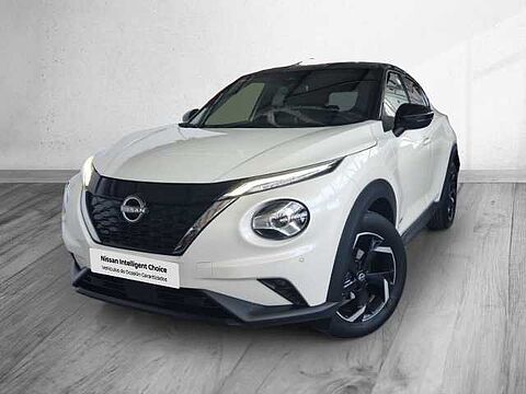 Nissan Juke Juke 5p 1.6 Hybrid 105 kW (143 CV) E6D-F Auto N-Connecta Lunar White + Midnight Black